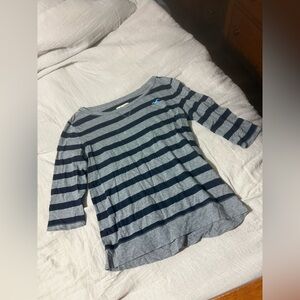 Hollister VINTAGE STRIPED LONG SLEEVE TOP Y2K